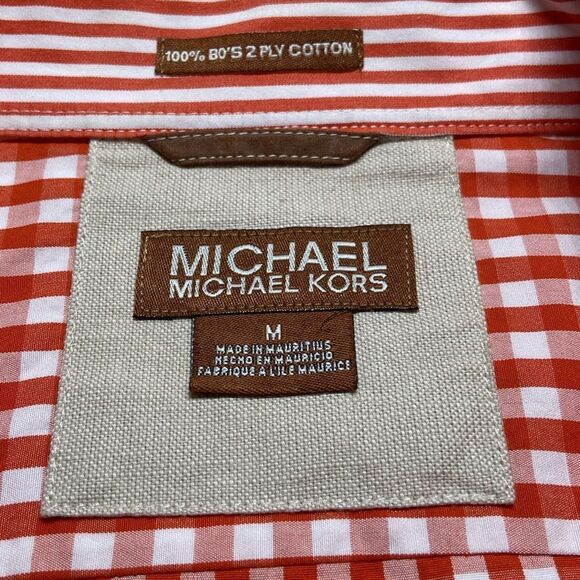 Michael Michael Kors  vintage Michael Kors button down long sleeves shirt M - Picture 7 of 10